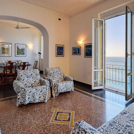 In With House Sea View Camogli